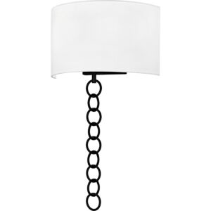 Baynes  Wall Sconce in Matte Black by Quoizel