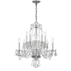 Traditional Crystal  Chandelier in Polished Chrome by Crystorama