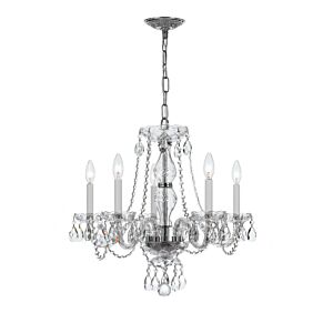 Traditional Crystal  Chandelier in Polished Chrome by Crystorama