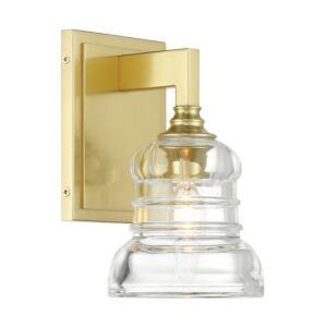 Gregory  Wall Sconce in Aged Brass by Crystorama