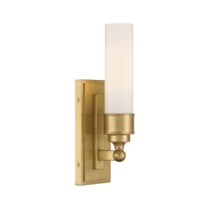 Wilcox LED Wall Sconce in Aged Brass by Crystorama