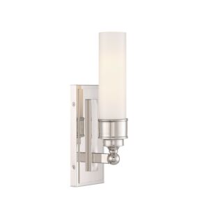 Wilcox LED Wall Sconce in Polished Nickel by Crystorama