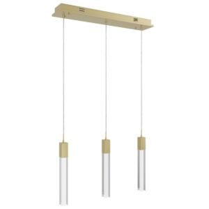 The Original Glacier LED Pendant in Brushed Brass by Avenue Lighting