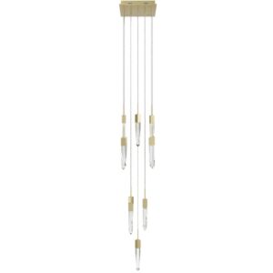 Aspen  Pendant in Brushed Brass by Avenue Lighting