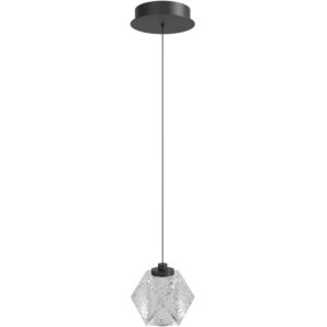 Beluga LED Pendant in Black by Avenue Lighting