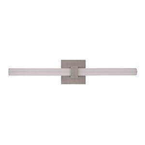 Linear LED Bathroom Vanity Light in Brushed Polished Nickel by Craftmade