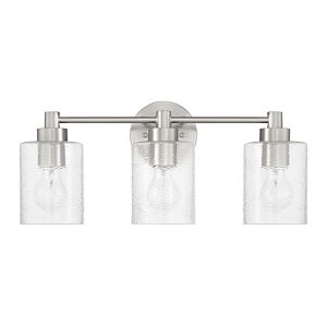 Lyndsey  Bathroom Vanity Light in Brushed Polished Nickel by Craftmade