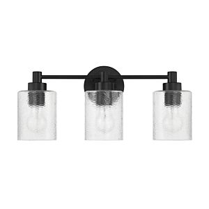 Lyndsey  Bathroom Vanity Light in Flat Black by Craftmade