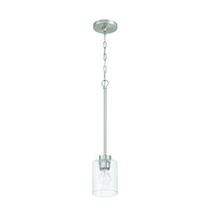 Lyndsey  Mini Pendant in Brushed Polished Nickel by Craftmade