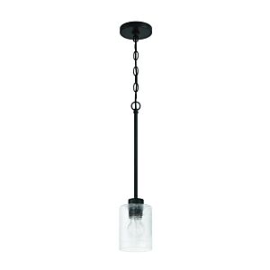 Lyndsey  Mini Pendant in Flat Black by Craftmade