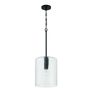 Lyndsey  Pendant in Flat Black by Craftmade