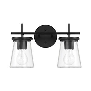 Connell  Bathroom Vanity Light in Flat Black by Craftmade