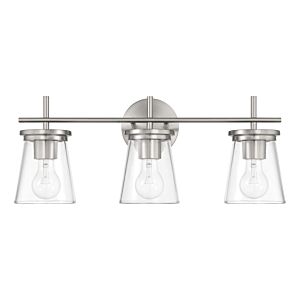 Connell  Bathroom Vanity Light in Brushed Polished Nickel by Craftmade