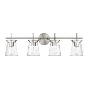 Connell  Bathroom Vanity Light in Brushed Polished Nickel by Craftmade