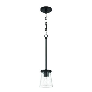 Connell  Mini Pendant in Flat Black by Craftmade