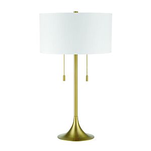 Neely  Table Lamp in Satin Brass by Craftmade