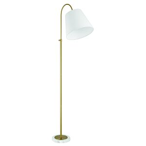 Girard  Floor Lamp in Satin Brass by Craftmade