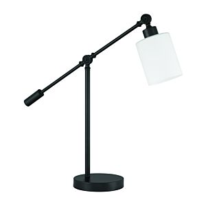 Indiana  Table Lamp in Flat Black by Craftmade