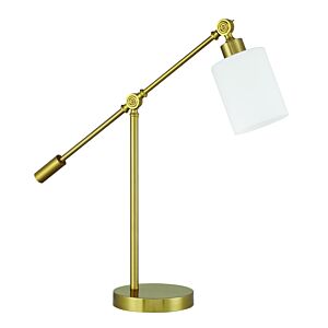 Indiana  Table Lamp in Satin Brass by Craftmade