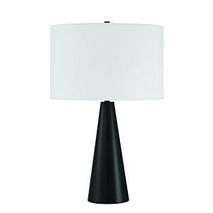 Keefer  Table Lamp in Flat Black by Craftmade