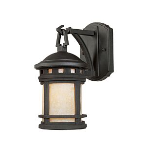 Sedona 1-Light Wall Lantern in Oil Rubbed Bronze