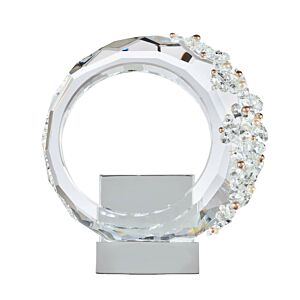 Serenity LED Wall Sconce in Polished Chrome by Schonbek Forever