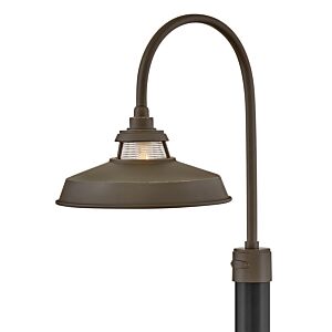 Troyer LED Post Mount in Oil Rubbed Bronze by Hinkley