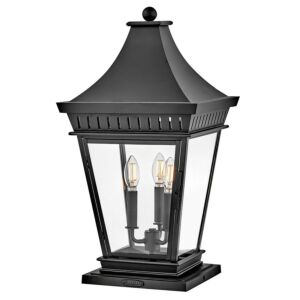 Chapel Hill LED Pier Mount in Museum Black by Hinkley