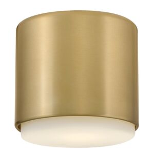 Cedric LED Flush Mount in Lacquered Brass by Hinkley