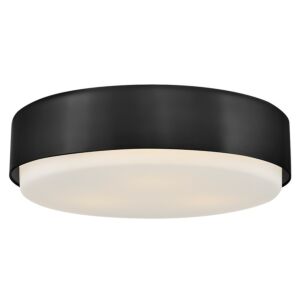 Cedric LED Flush Mount in Black by Hinkley