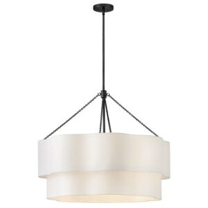 Gwen LED Chandelier in Black by Hinkley