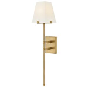 Benton LED Wall Sconce in Lacquered Brass by Hinkley