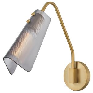 Altman LED Wall Sconce in Lacquered Brass by Hinkley