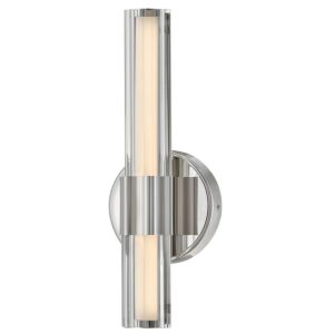 Georgette LED Wall Sconce in Polished Nickel by Hinkley