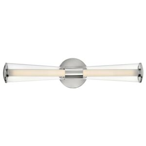 Elin LED Bathroom Vanity Light in Chrome by Hinkley