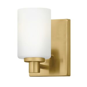 Karlie LED Wall Sconce in Lacquered Brass by Hinkley