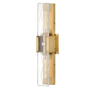 Monte LED Wall Sconce in Heritage Brass by Hinkley