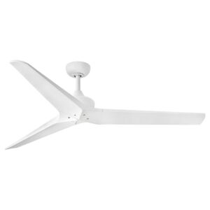 Chisel 60" Smart Fan in Matte White by Hinkley