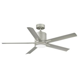 Vail 52" LED Smart Fan in Brushed Nickel by Hinkley