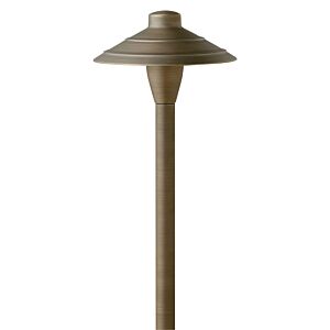 Hardy Island Sm. Traditional Path Light 1-Light LED Path Light in Matte Bronze