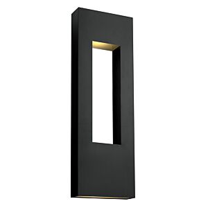 Hinkley Atlantis 3-Light Outdoor Light In Satin Black