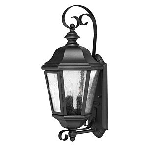 Hinkley Edgewater 3-Light Outdoor Light In Black