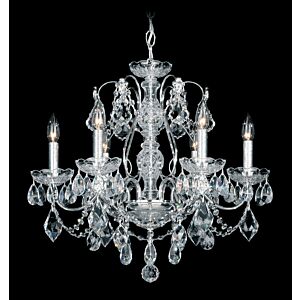 Century Six Light Chandelier in Black by Schonbek