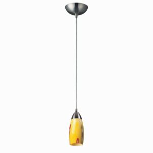 Milan  Mini Pendant in Satin Nickel by ELK Home