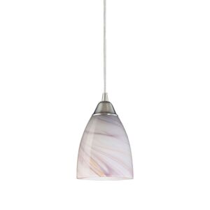 Pierra 1-Light Mini Pendant in Satin Nickel