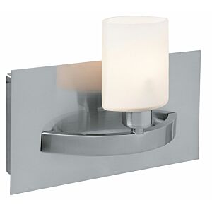 Cosmos One Light Wall Sconce in Brushed Steel by Access