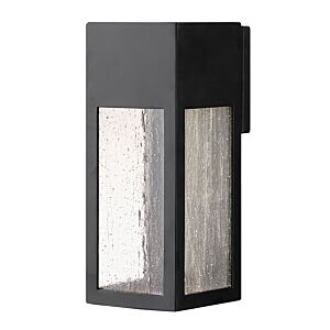 Hinkley Rook 1-Light Outdoor Light In Satin Black