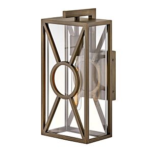 Hinkley Brixton 1-Light Outdoor Light In Burnished Bronze