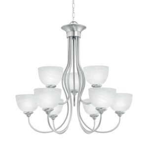 Tahoe  Chandelier in Brushed Nickel by ELK Home