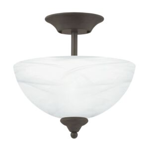 Tahoe  Semi Flush Mount in Brown by ELK Home